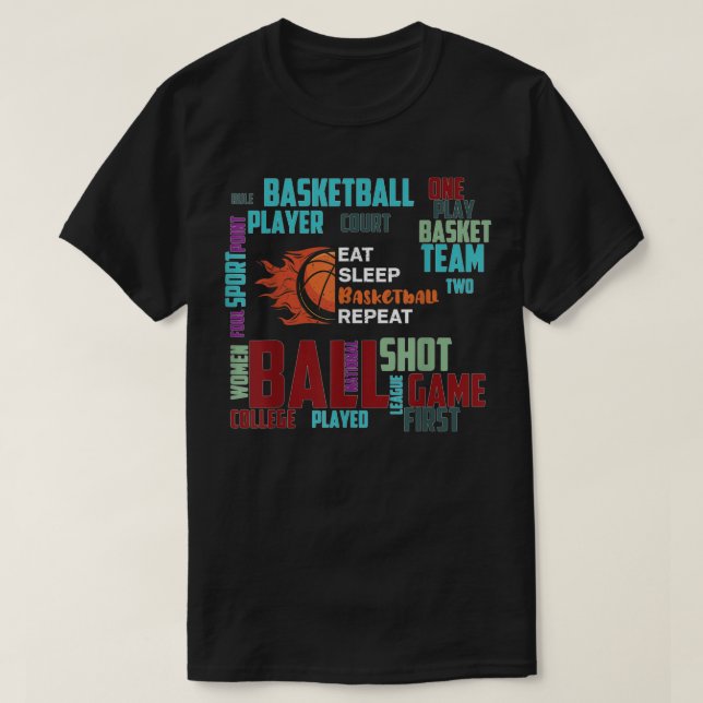 Camiseta Jugador entrenador de equipo de básquetbol negro s (Diseño del anverso)