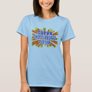 Camiseta Jugador estupendo del Shuffleboard