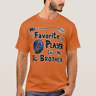 Camiseta Jugador favorito de boliche me llama grande T