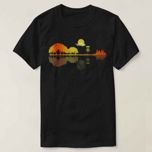 Camiseta Jugador Guitarista de Guitarismo de Golf Golf Golf (Diseño del anverso)