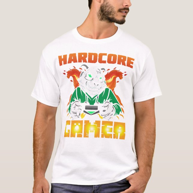 Camiseta Jugador Hardcore (Anverso)