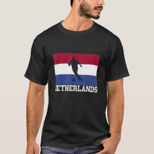 Camiseta Jugador holandés de fútbol de raíces holandesas