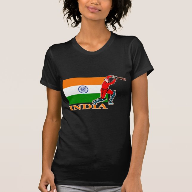 Camiseta Jugador indio del grillo (Anverso)