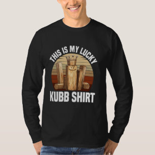 Camiseta Jugador Kubb Viking Chess Lover Lawn Game Set Kubb