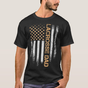 Camiseta Jugador Lacrosse de la bandera norteamericana vint