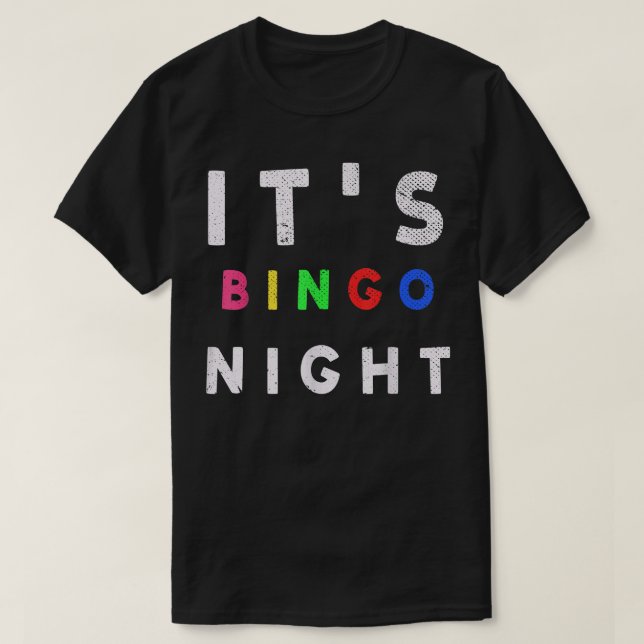 Camiseta Jugador Lotto Bingo Es Hobby De Juegos Nocturnos D (Diseño del anverso)