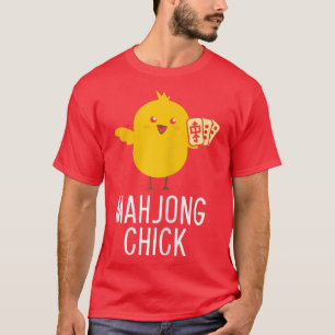 Camiseta Jugador Mahjong Chick Game Mah-Jongg C