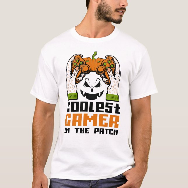 Camiseta Jugador Más Cooler En El Paquete Regalo De Hallowe (Anverso)