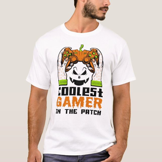 Camiseta Jugador Más Cooler En El Paquete Regalo De Hallowe (Anverso)