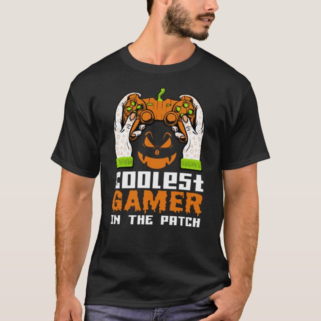 Camiseta Jugador Más Cooler En El Paquete Regalo De Hallowe (Anverso)