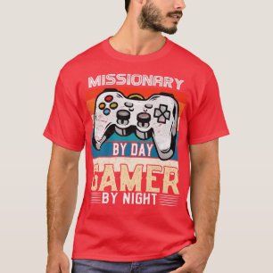 Camiseta Jugador misionero por día por fanáticos de videoju