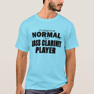 Camiseta Jugador normal del clarinete bajo