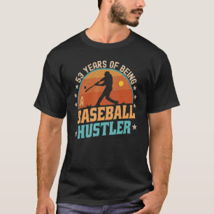 Camiseta Jugador novato de béisbol de 53 años 53 cumpleaños