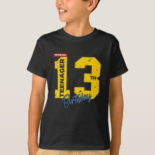 Camiseta Jugador oficial adolescente de 13 años y 13 años