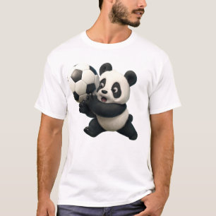 Camiseta Jugador Panda - Funny Soccer Save