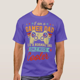 Camiseta Jugador Papá Como Un Videojuego De Papá Normal