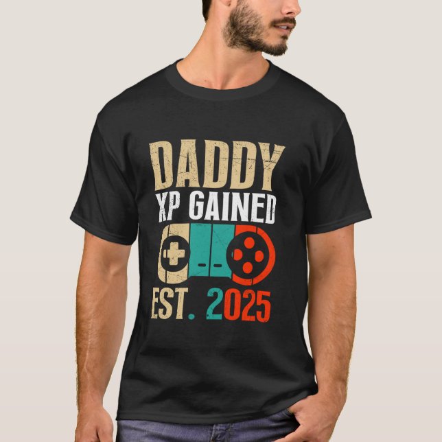 Camiseta Jugador papá DADDY XP GANÓ EST 2025 Gracioso pront (Anverso)