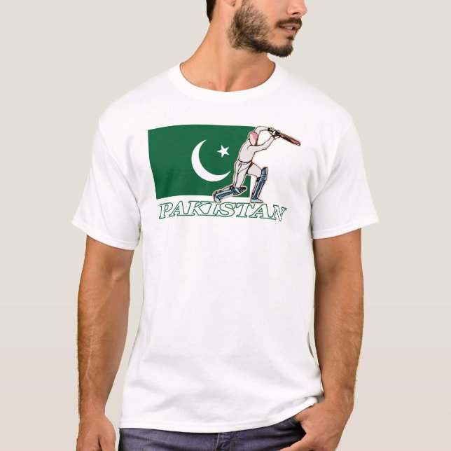 Camiseta Jugador paquistaní del grillo (Anverso)