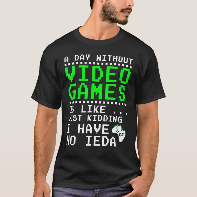Camiseta Jugador Para Jóvenes Videojuegos Jugador Tee Game (Anverso)