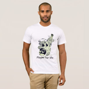 Camiseta jugador para la vida