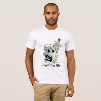 Camiseta jugador para la vida