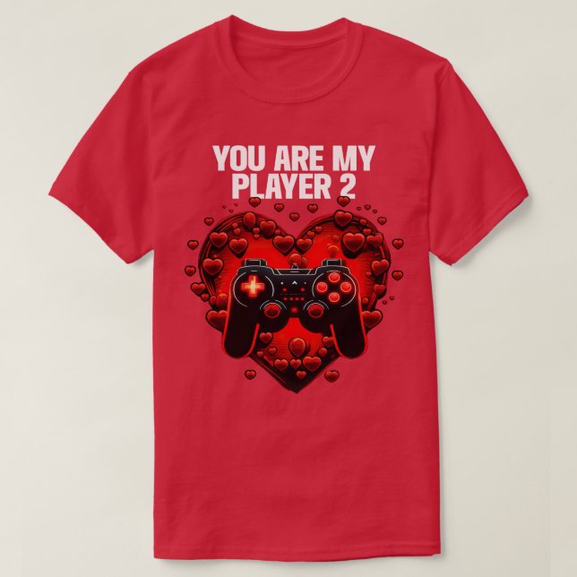 Camiseta Jugador que eres mi jugador 2 (Diseño del anverso)