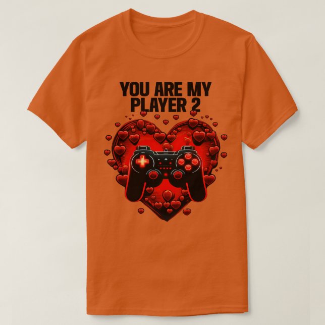 Camiseta Jugador que eres mi jugador 2 (2) (Diseño del anverso)