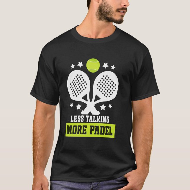 Camiseta Jugador Raquet Ball Racket Menos Talking Game Fan  (Anverso)