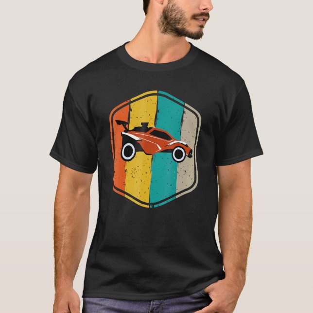 Camiseta Jugador Rc Soccer Car League 2 con estilo retro (Anverso)