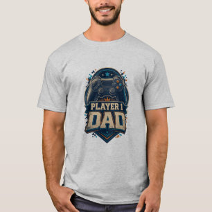 Camiseta Jugador Retro 1 Papá Jugador