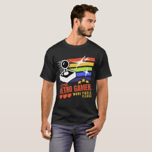 Camiseta Jugador Retro Certificado – Más Píxeles Por Favor 