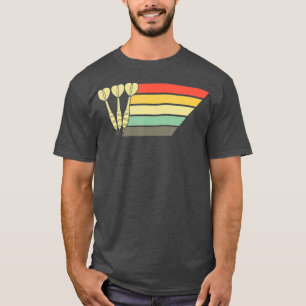 Camiseta Jugador Retro Dart - Darter de tablero vintage