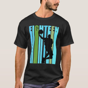 Camiseta Jugador Retro De Baloncesto De Los Hombres 18 Años