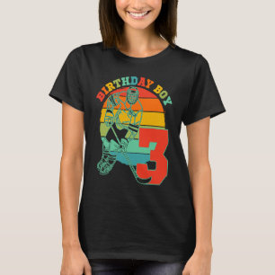Camiseta Jugador retro de hockey sobre hielo de 3 años de e