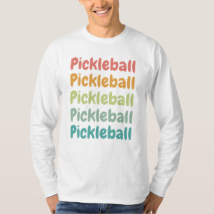 Camiseta Jugador Retro de Pickleball 