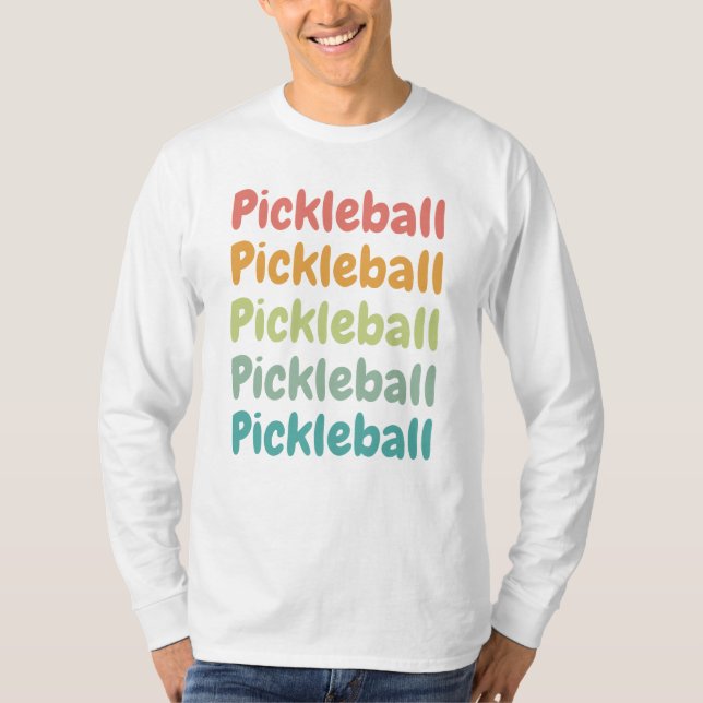 Camiseta Jugador Retro de Pickleball  (Anverso)