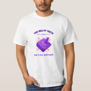 Camiseta Jugador Retro Echa de Menos su Juventud