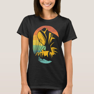 Camiseta Jugador Retro Sunset Welder Bandera Estadounidense