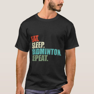Camiseta Jugador Retro Vintage de Bádminton