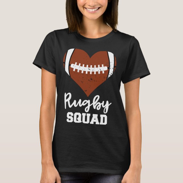 Camiseta Jugador Rugby Squad Heart Rugby (Anverso)