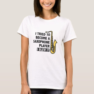 Camiseta Jugador saxofón