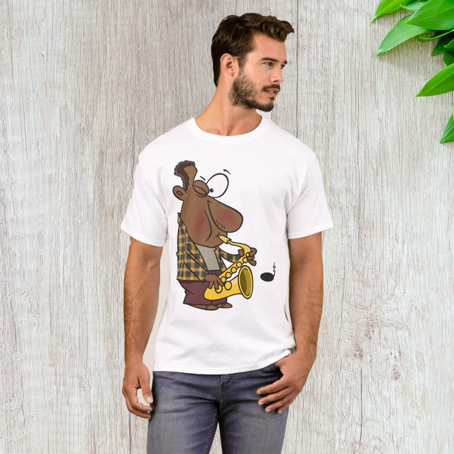 Camiseta Jugador saxofón (Subido por el creador)