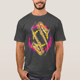 Camiseta Jugador saxofón Jazz Band Music Lover