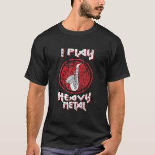 Camiseta Jugador saxofón Jazz Música Big Band Saxofón
