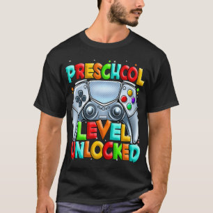 Camiseta Jugador sin bloqueos de nivel preescolar de vuelta