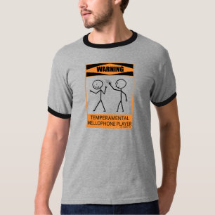 Camiseta Jugador temperamental amonestador de Mellophone