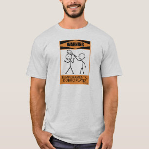 Camiseta Jugador temperamental amonestador del Dobro