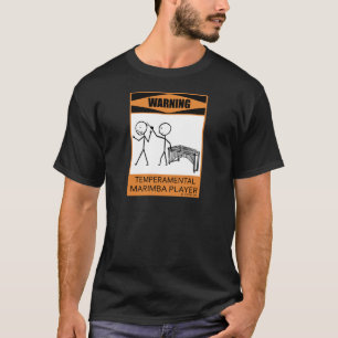 Camiseta Jugador temperamental amonestador del Marimba