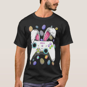 Camiseta Jugador videojuego Bunny Eggs Niños Pascua Niños H