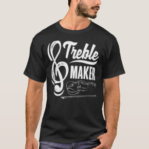 Camiseta Jugador violinista de Treble Maker